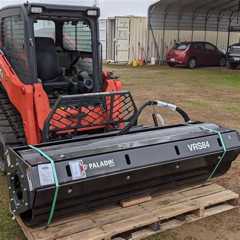 Skid Steer Smooth Vibratory Roller Attachment 